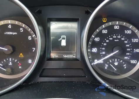 2017 Hyundai Santa Fe Se из США, поврежденный, VIN KM8SMDHF0HU225905